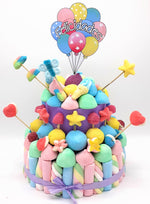Tarta de chuches Colores Pastel