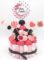 Tarta de chuches Chanel