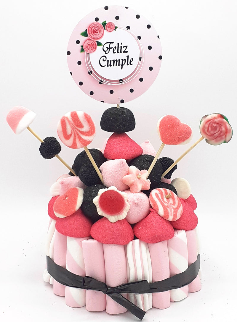 Tarta de chuches Chanel