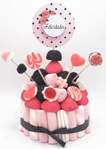 Tarta de chuches Chanel