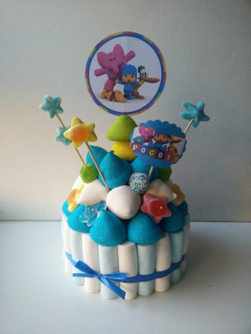 Tarta de chuches Pocoyó