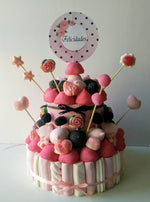 Tarta de chuches Felicidades