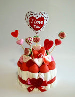 Tarta de chuches Amor - Mis Globos