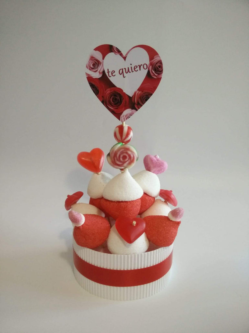 Tarta de chuches Amor - Mis Globos