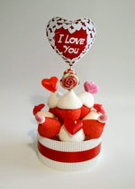 Tarta de chuches Amor - Mis Globos
