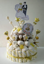 Tarta de chuches Boda Elegance (Bajo Pedido)