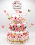 Tarta de chuches Felicidades Elegance