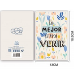 Tarjeta de Felicitación Lo mejor está por venir