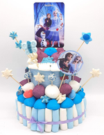 Tarta de chuches Frozen