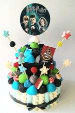 Tarta de chuches Harry Potter