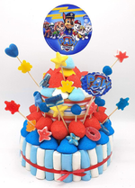 Tarta de chuches Patrulla Canina