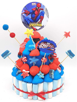 Tarta de chuches Spiderman