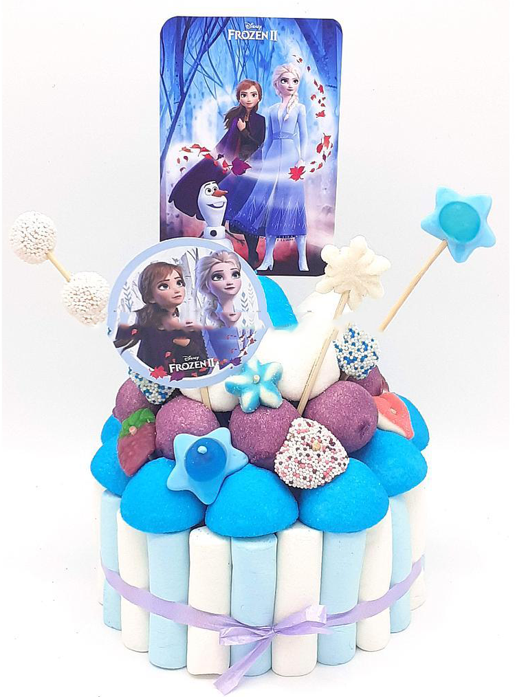 Tarta de chuches Frozen