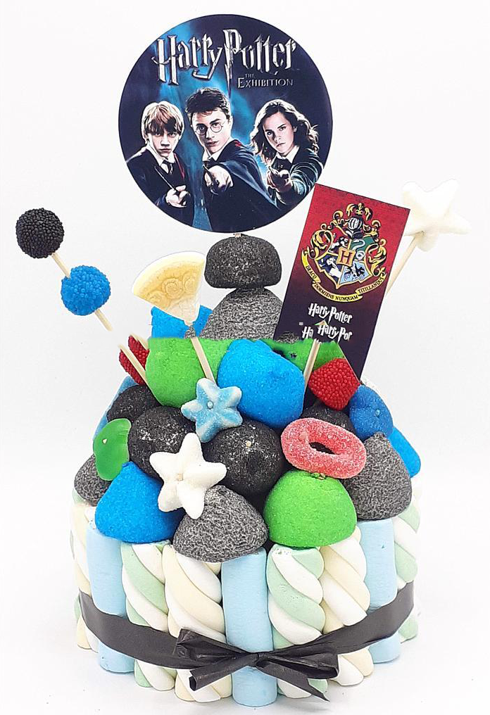 Tarta de chuches Harry Potter