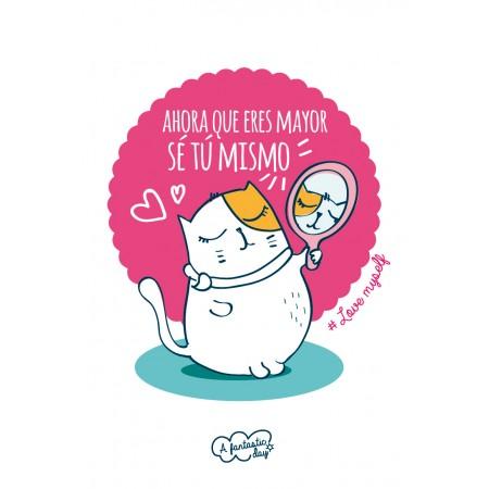 Tarjeta de Felicitación Ahora que eres mayor... - Mis Globos