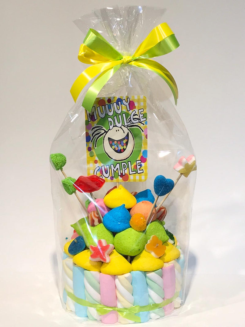 Tarta de chuches Muy dulce cumple