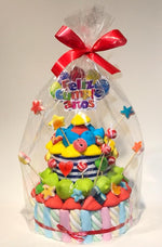 Tarta de chuches Feliz Cumpleaños Colores