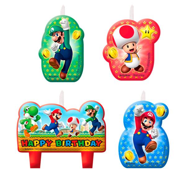 Velas de Mario Bros - Mis Globos