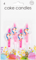 Velas Unicornios - Mis Globos