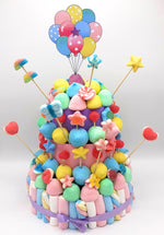 Tarta de chuches Colores Pastel