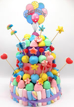Tarta de chuches Colores Pastel