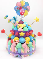Tarta de chuches Colores Pastel