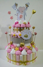 Tarta de chuches Boda Elegance (Bajo Pedido)