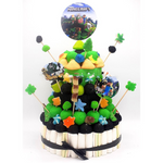 Tarta de chuches Minecraft (Bajo Pedido)