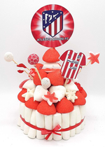 Tarta de chuches Atletico de Madrid