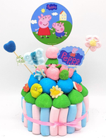 Tarta de chuches Pepa Pig